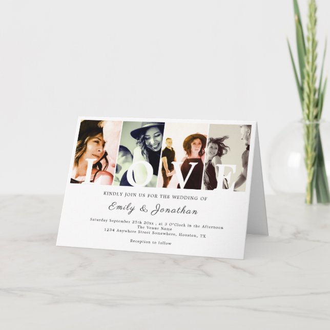 Evigt Förälskade Tack Kort (Framsida)