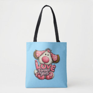 🐶💕 Evigt kärlek 👜✨ Tygkasse