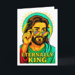 Evigt King Cool Jesus Kristet Anime Manga Po Kort<br><div class="desc">Evigt King Cool Jesus Kristet Anime Manga Pop Art Tank Top</div>