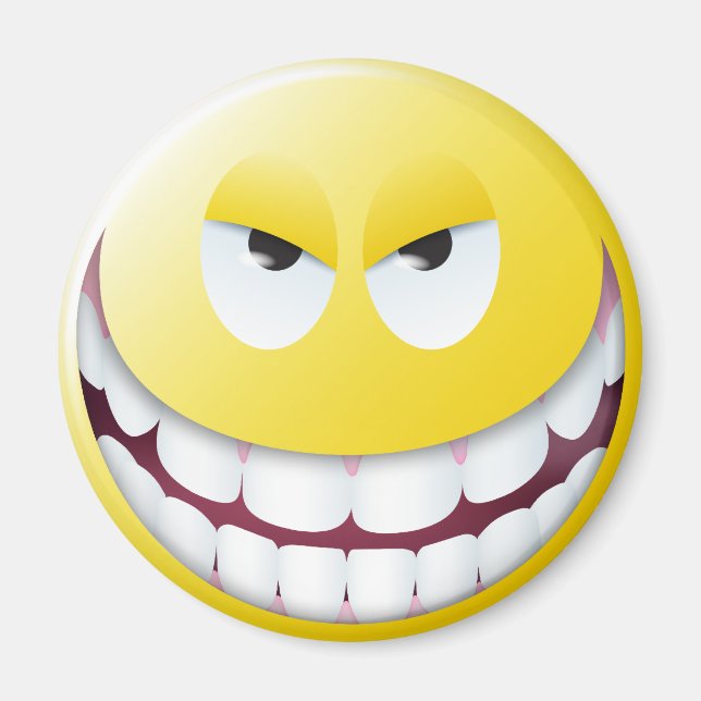 Evil Ansikte Magnet (Framsidan)