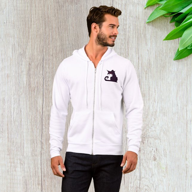 Evil Black Cat Silhouette med Red Ögon T Shirt (Skapare uppladdad)