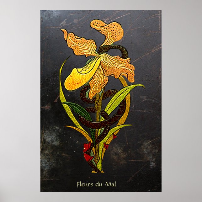 Evil blomma poster (Framsidan)