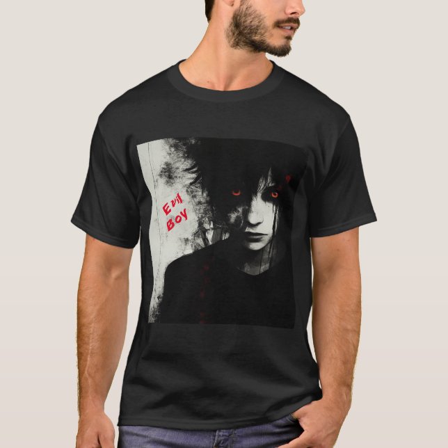 Evil Boy Manar-Shirt T Shirt (Framsida)