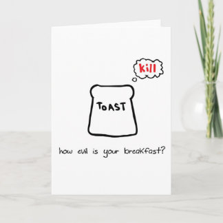 Evil Breakfast Kort