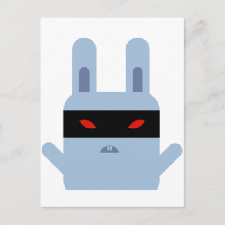Evil Bunny Vykort