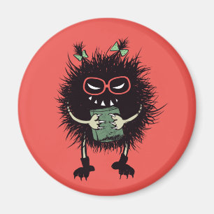Evil Character Gothic Bok Älskare Magnet