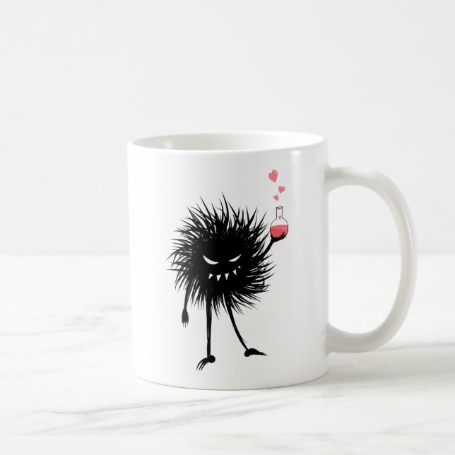 Evil Chemistry Character Kärlek Potion Kaffemugg (Höger)