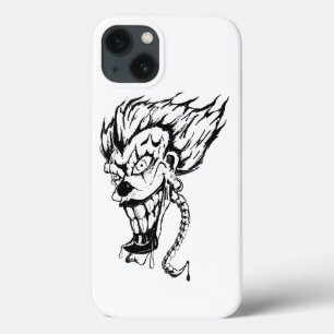 Evil clown Apple iPhone X, Tuff Xtreme Phone Case