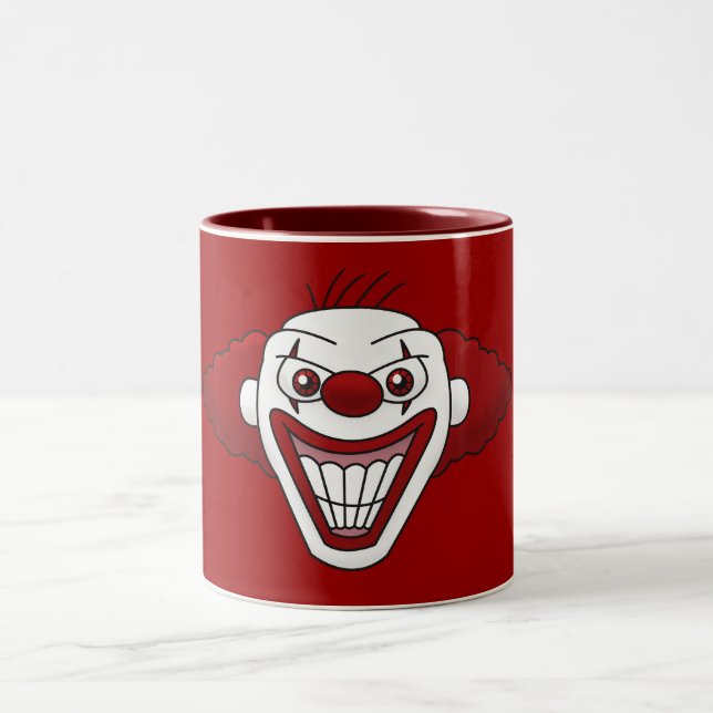 Evil Clown Coffee Mugg (Center)
