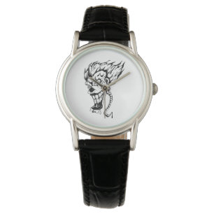 Evil clown E-watch för kvinnor Armbandsur