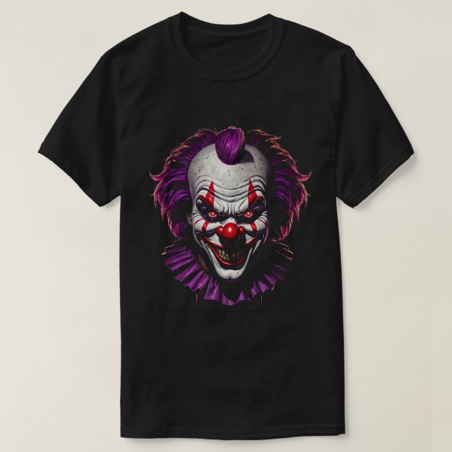Evil Clown T Shirt (Design framsida)