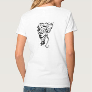 Evil clown Women's Hanes Nano V-Nacke T-Shirt