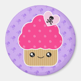Evil Cute Kawaii Cupkaka of Death Magnet