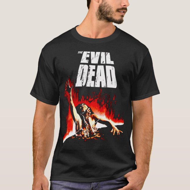 Evil Dead Horror funny T Shirt (Framsida)