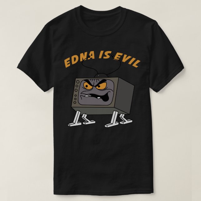 Evil Edna är Evil Classic T Shirt (Design framsida)