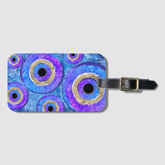 Evil Eye Bagagebricka (Framsida horisontal)