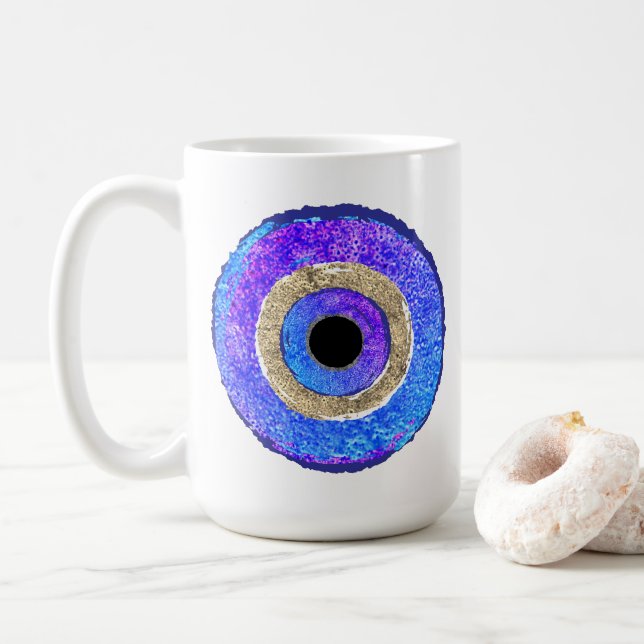 Evil Eye Kaffemugg (Med munk)