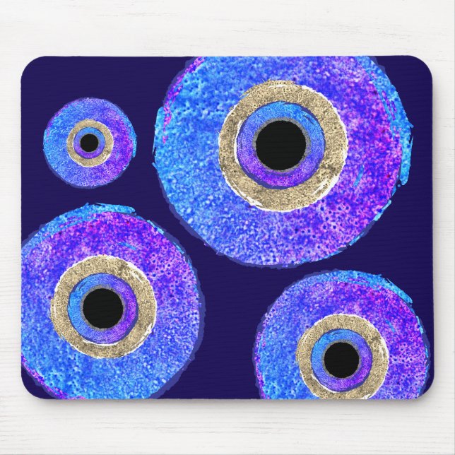 Evil eye protection Mousepad Musmatta (Framsidan)