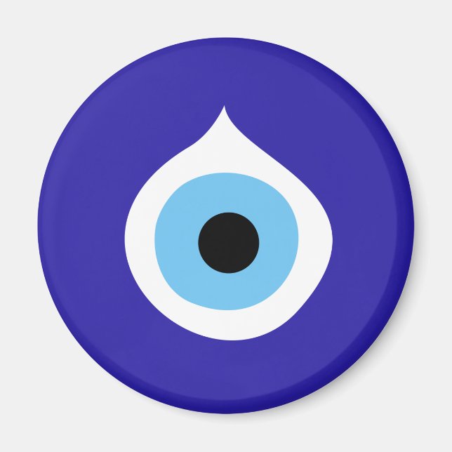 evil eye symbol ancient nazar fatima talisman char magnet (Framsidan)