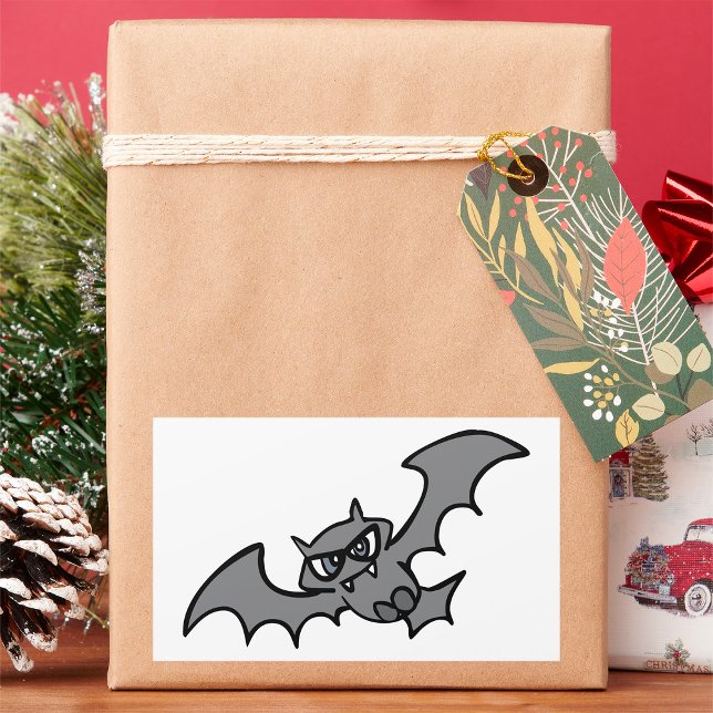 Evil Fladdermus Rektangulärt Klistermärke (Skapare uppladdad)