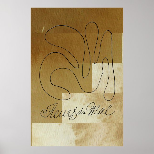 Evil Flowers - Matisse Poster (Framsidan)