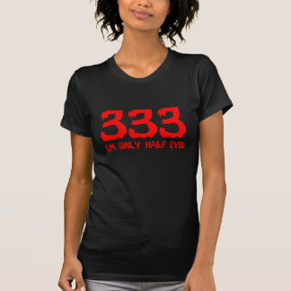 Evil. för förmiddag för 333 I halv endast Tee Shirt