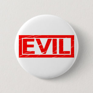 Evil Frimärke Knapp