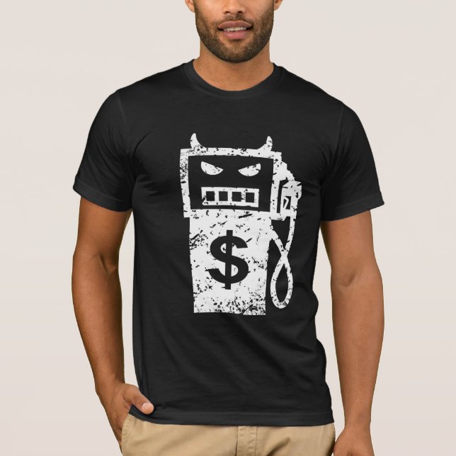 Evil Gas Pump T-shirt (Framsida)