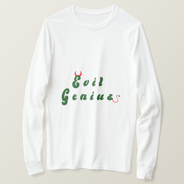 Evil Genius 2 Shirt T (Design framsida)