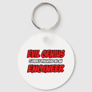 Evil Genius ...Ingenjör Nyckelring