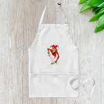 Evil Grinning Jester Joker med Jack-in-the-Box Förkläde<br><div class="desc">Koka upp lite kaos i köket med den här plattan med en grym jester. Den levande grafiken ger en roligt och en skokvätt till dina matnings-,  baknings- eller BBQ-sessioner. Underbar för Halloween fest,  kostumkockar eller någon som kärlek kör köket stil.</div>