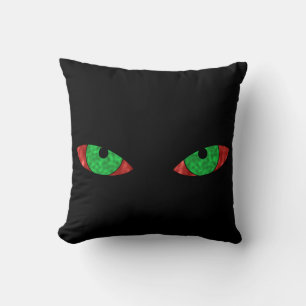 Evil Grönt Öga Kudde