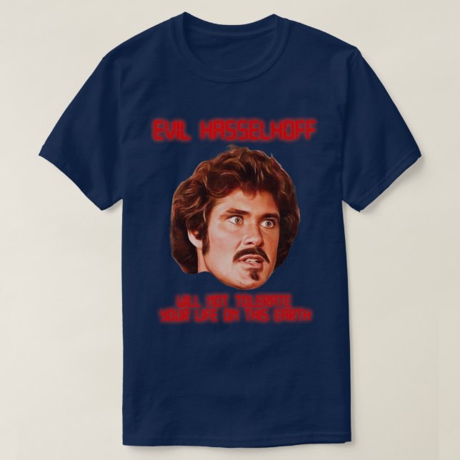 EVIL HASSELHOFF Garthe Knight T Shirt (Design framsida)