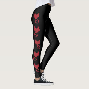 Evil Heart: Djävulen/Demon hearts Leggings