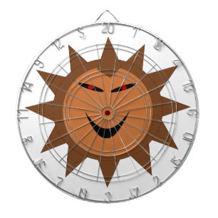 Evil Hedgehog Kawaii Goth Halloween Dart Board Darttavla