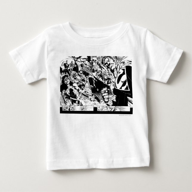 Evil Heros Panel Tee Shirt (Framsida)