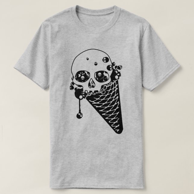 Evil Ice Cream Cone T-Shirt (Design framsida)