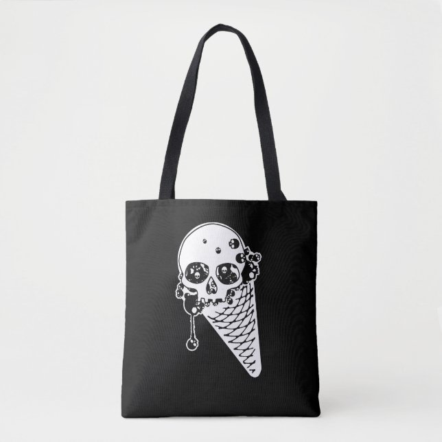 Evil Ice Cream Cone Tygkasse (Framsida)