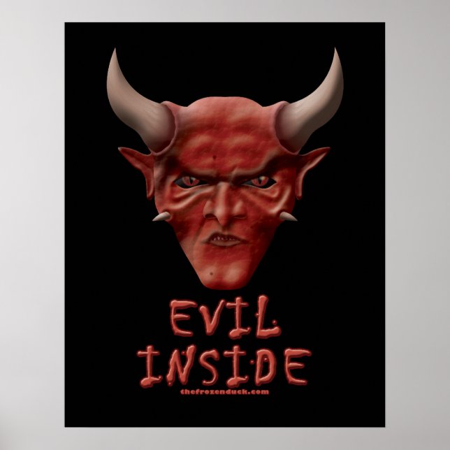 Evil Inside Poster (Framsidan)