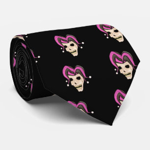 Evil Jester Skull (Rosa) Slips