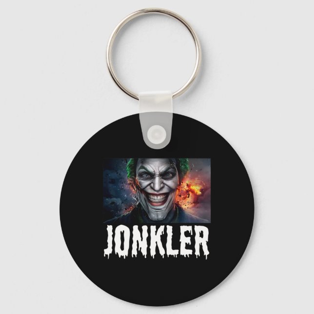 Evil Jonkler Halloween Nyckelring (Framsida)