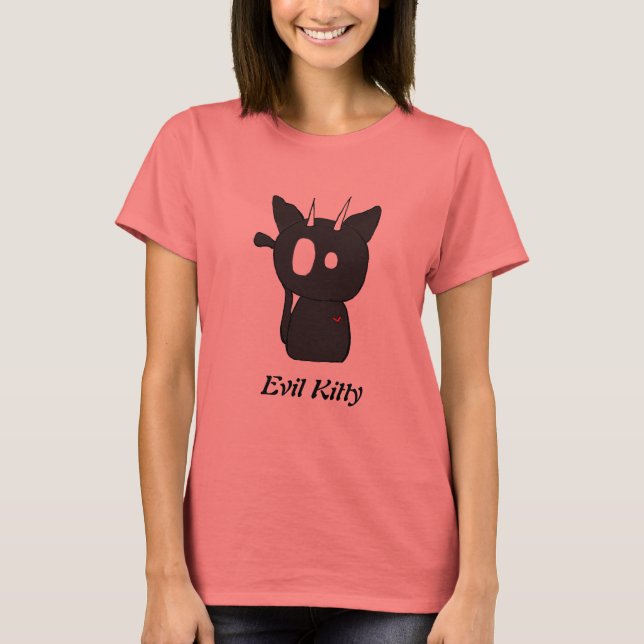 Evil Kattunge T-shirt (Framsida)