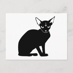 Evil Kattunge Vykort