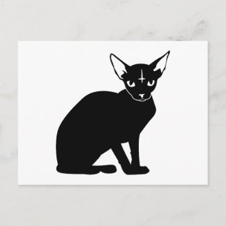 Evil Kattunge Vykort