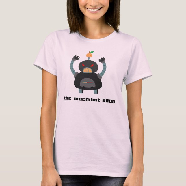 Evil mochibot 5000 t-shirt (Framsida)
