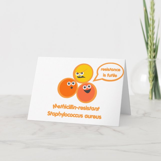 Evil MRSA Kort (Framsida)