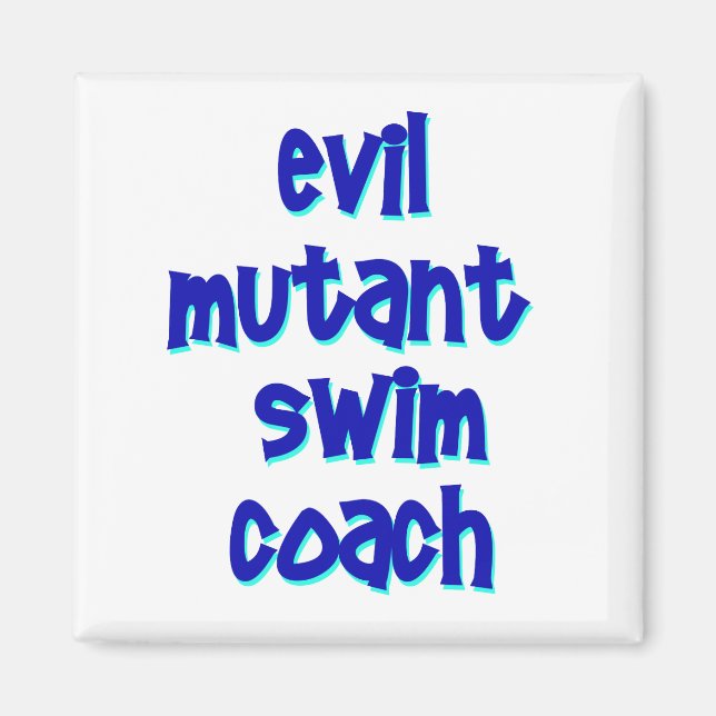 Evil Mutant Simma Coach Magnet (Framsidan)