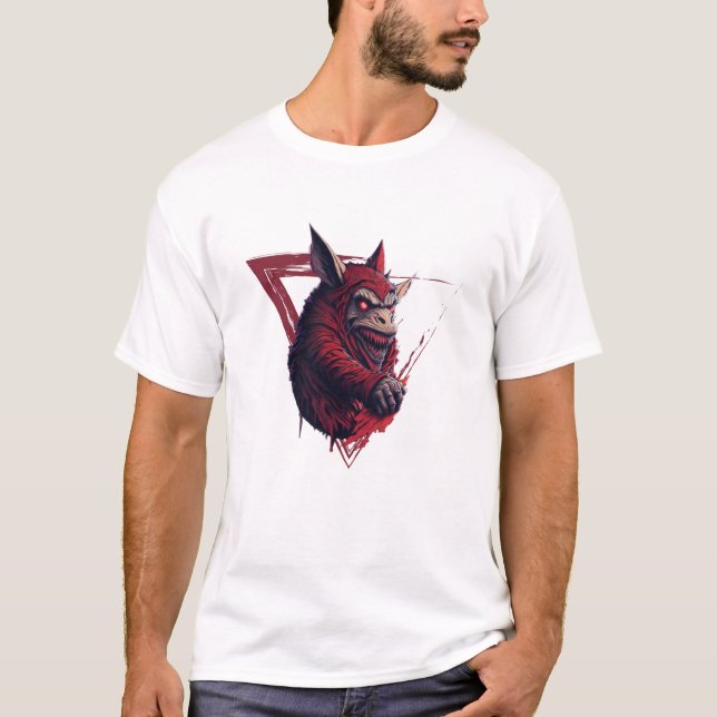 Evil Ninja Donkey T Shirt (Framsida)