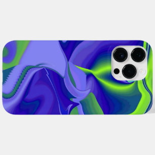 Evil Öga , 3D-Abstrakten i grönt blue lila