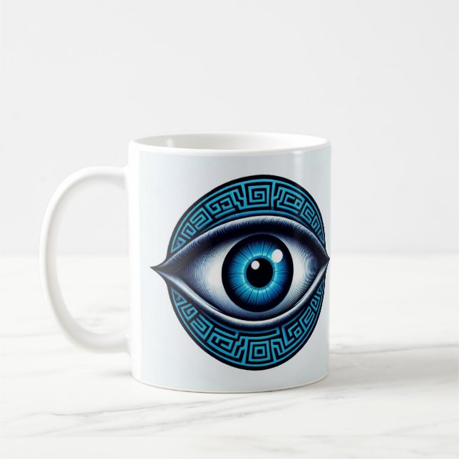 Evil öga kaffemugg (Vänster)